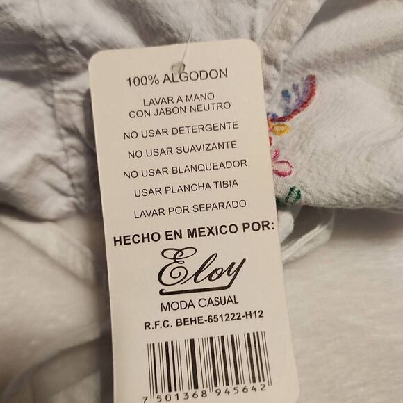 Eloy NWT Girls Embroidered Sundress Size 4 Small - Picture 8 of 9